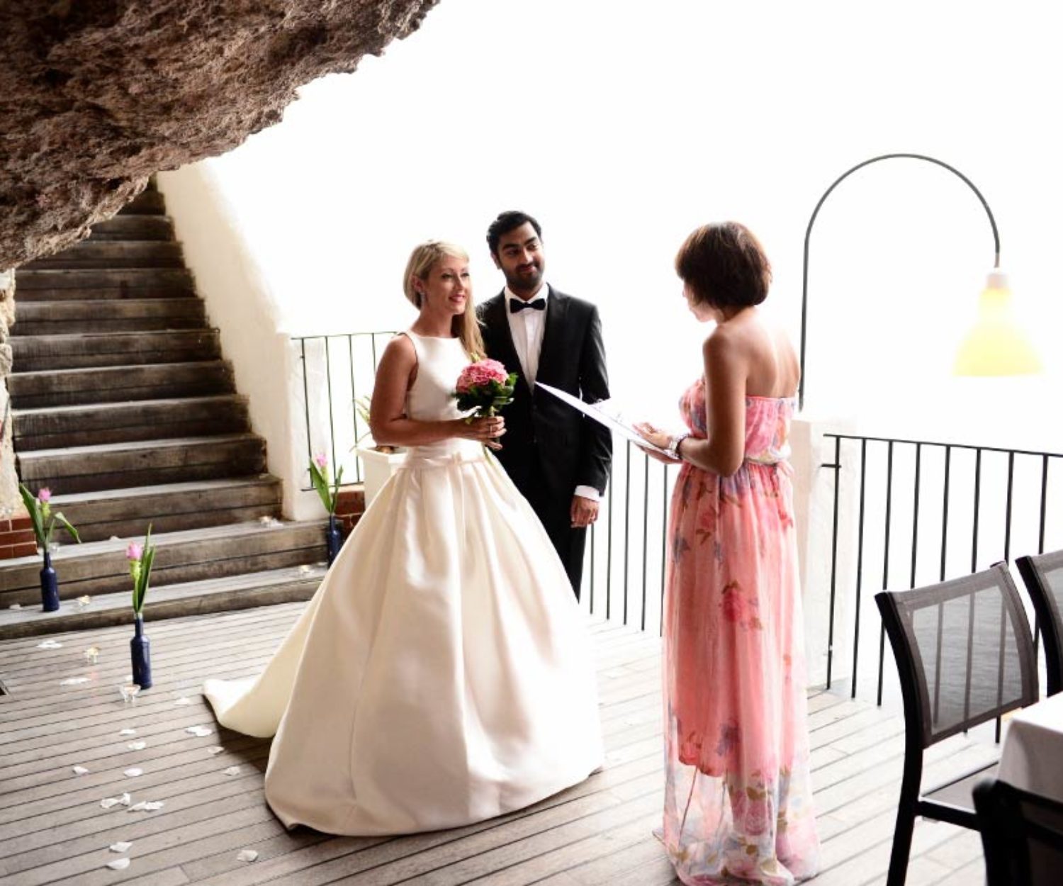 Blessing ceremony in Polignano Apulia